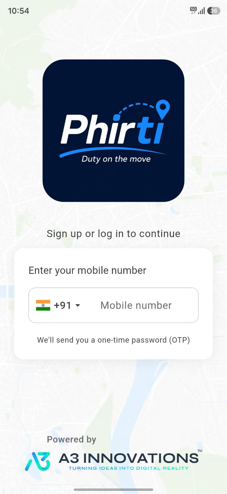 Phone OTP login